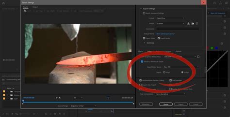 Premiere Pro Export Settings .